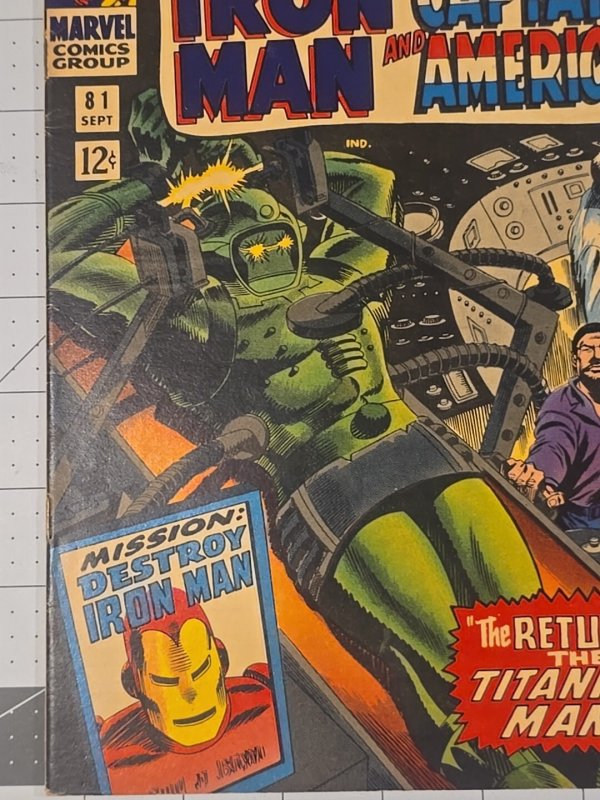 Tales of Suspense #81 — September-1966— Silver Age— Marvel Comic Book