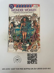 Wonder Woman ANNUAL # 1 VF/NM DC Comic Book George Perez Batman Superman 37 J204