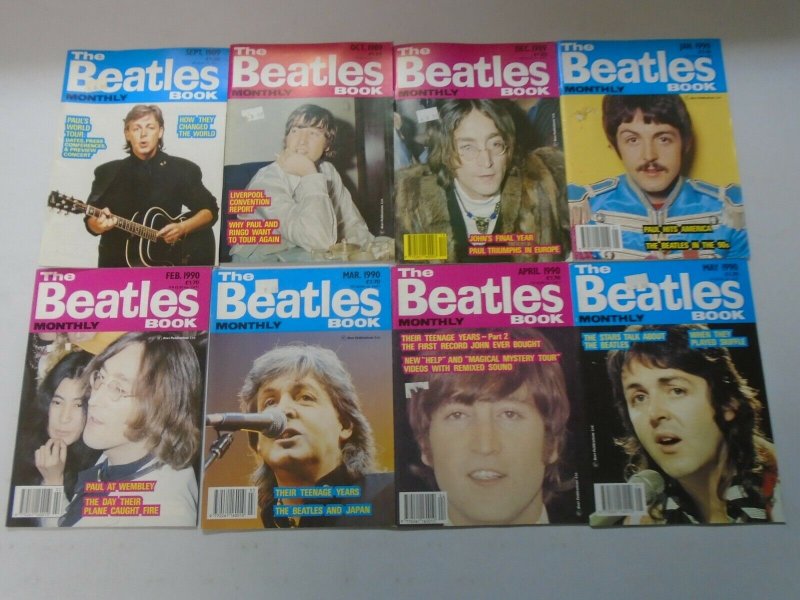 The Beatles Book Monthly magazine lot 23 different issues (1989-90)