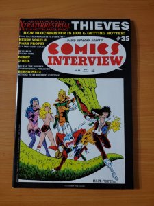 David Anthony Kraft's Comics Interview #35 ~ NEAR MINT NM ~ 1986 Comics