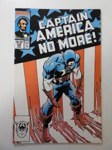 Captain America #332 (1987) FN Condition!