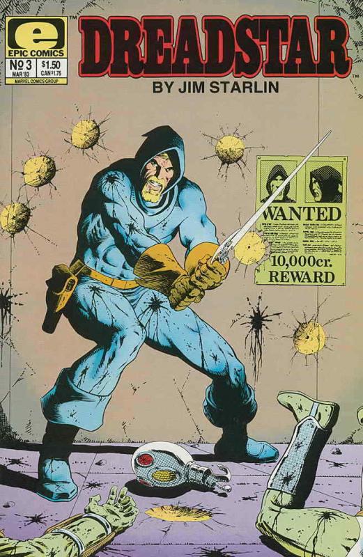 Dreadstar #3 VF/NM; Epic | save on shipping - details inside