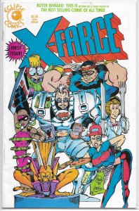 X-Farce (Eclipse, 1992) #1 VG X-Force parody, Maus