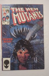 The New Mutants #18 (1984) NM- 9.2 1st Warlock