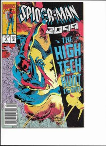 Spider-Man 2099 #2 Newsstand Edition (1992)