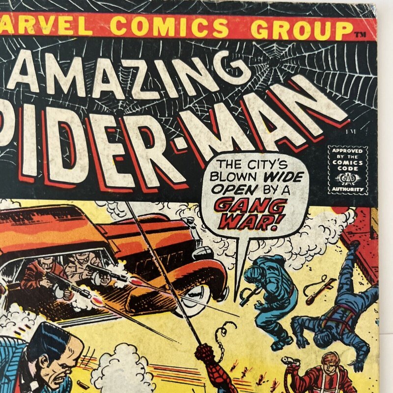 Amazing Spiderman #114 2nd Appearance of Hammerhead (1972) Marvel - LOW GRADE