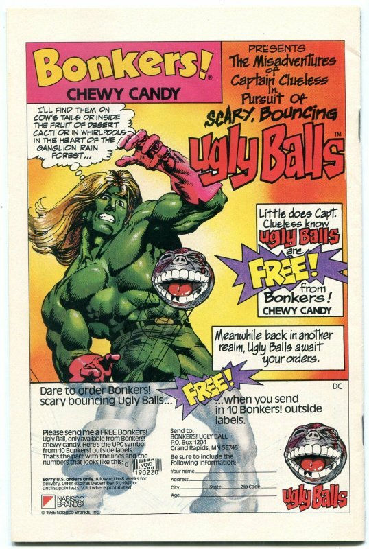 Swamp Thing #61 1967- DC Comics- Alan Moore- Green Lantern NM-