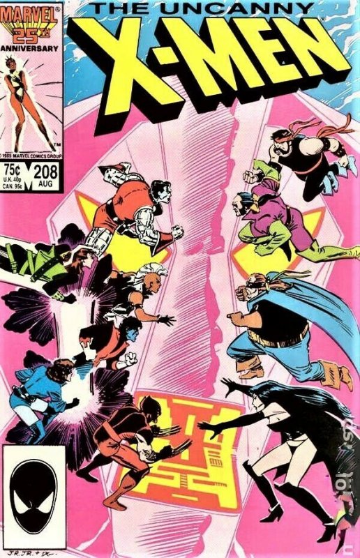 Uncanny X-Men 1963 1st Series #208 Story by Chris Claremont MINT