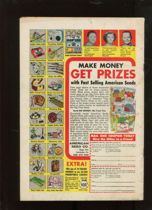 STRANGE ADVENTURES #174 (4.0) I WAS A LIVING TREASURE