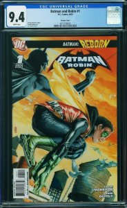 Batman and Robin #1 Jones Cover (2009) CGC 9.4 NM