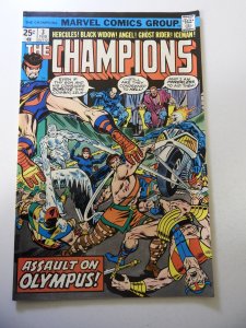 The Champions #3 (1976) FN/VF Condition MVS intact