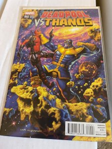 Deadpool vs. Thanos #2 Hildebrandt Cover (2015)