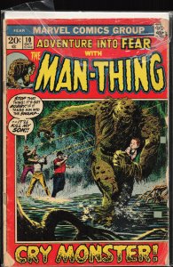 Adventure Into Fear #10 (1972)