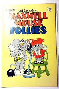 Maxwell Mouse Follies #2 (1986) Renegade Press 1st Print Comic Book