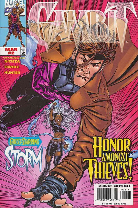 Gambit (Marvel vol. 3) #2 VF ; Marvel | Storm