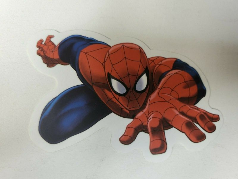 Spider Man sticker Lot set of 5  Decal / Vending machine 