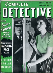 Complete Detective Cases May 1941- Billion Dollar Murders- True Crime G