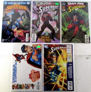 Superman Lot 5 #Secret, Superboy Jr. 1, Annual 2, 18, New Super-Man 5 DC Comics