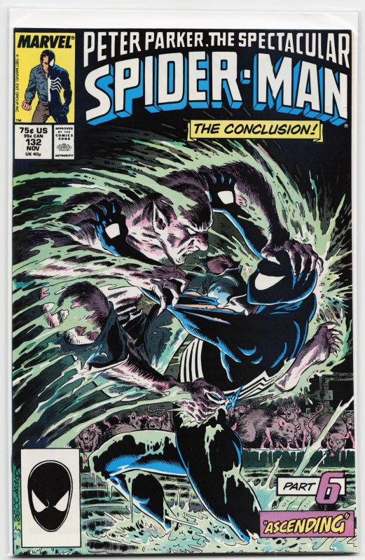 The Spectacular Spider-Man #132 (1987) Spider-Man
