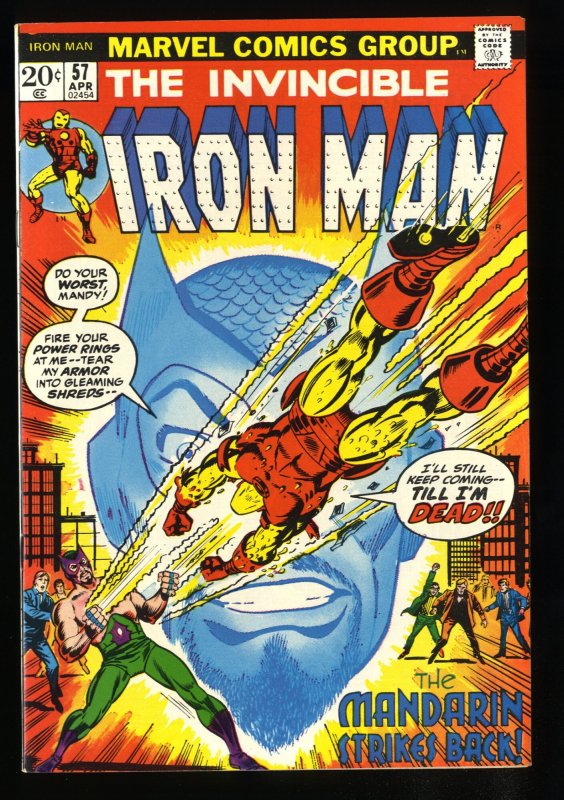 Iron Man #57 VF/NM 9.0