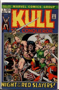 Kull, the Conqueror #4 (1972) Kull