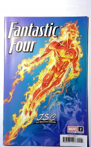 Fantastic Four #2 D 2025 Marvel 9.4 Var J. Scott Campbell Human Torch Comic