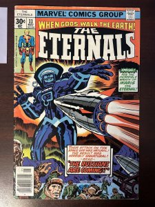 Eternals #11 VF Marvel Comics 1977 Kirby 1st App of Kingo Valkin Druig & Aginar