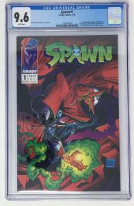 Spawn #1 1st App. Spawn (Al Simmons)  First Printing CGC - Movie