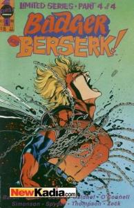 Badger Goes Berserk #4, NM- (Stock photo)