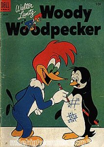 WOODY WOODPECKER (1947 Series)  (DELL) #22 Good Comics Book