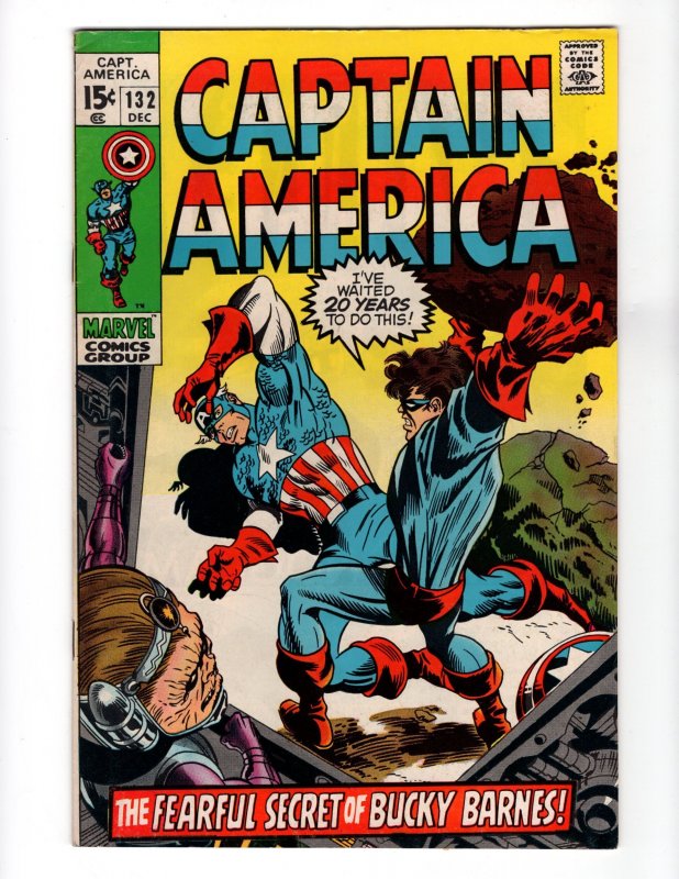 • Captain America #132 (1970) Modok Appearance! - [472•ECA2]