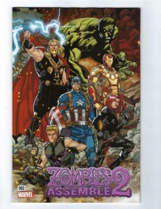 Marvel ZOMBIES ASSEMBLE 2 #2, VF/NM, Hulk, Thor,  2017, Variant,more MZ in store