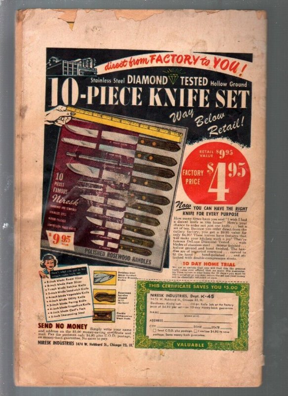 Movie Love #3 1950-Famous Funnies-Cornell Wilde-G