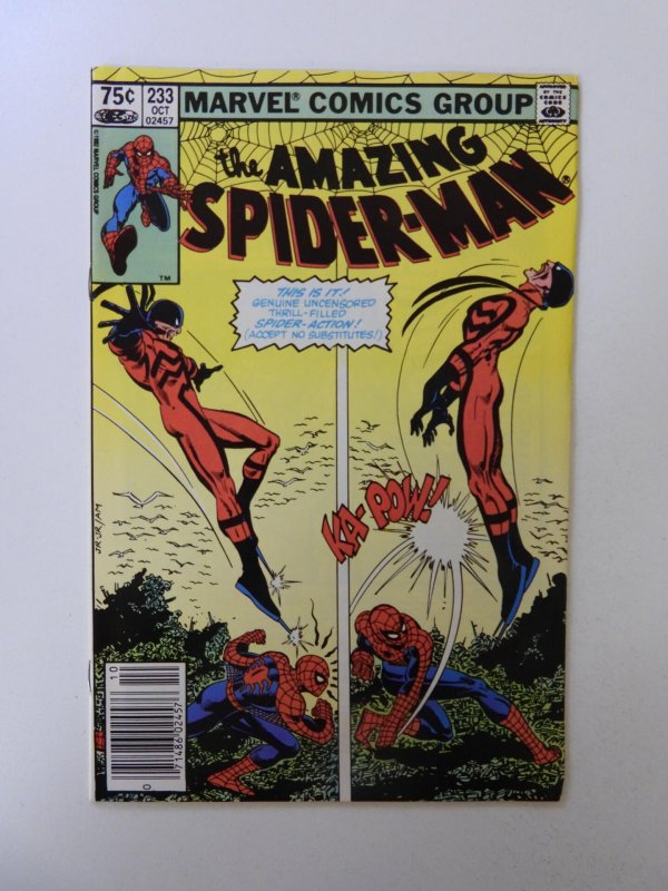 The Amazing Spider-Man #233 (1982) VF condition