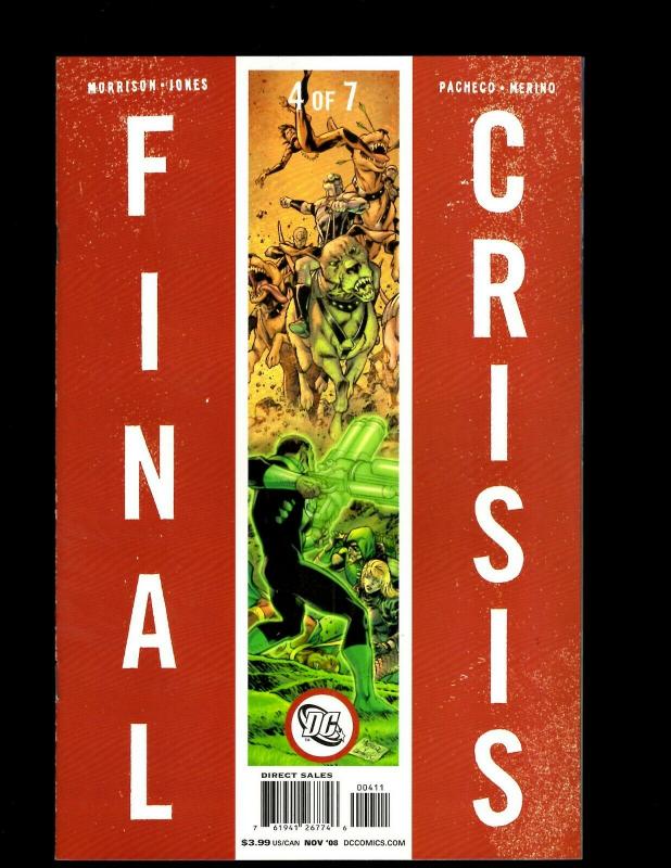 11 Comics Final Crisis 1 2 3 4 5 6 7 Freedom Fighter 15 Aquaman 25 34 Stan+ J408