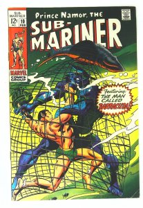 Sub-Mariner (1968 series)  #10, Fine (Actual scan)
