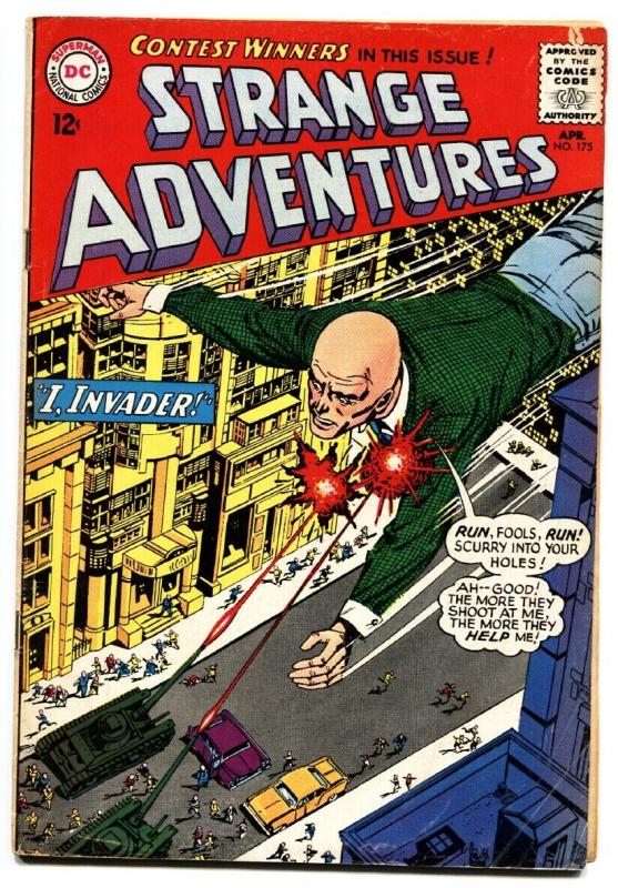 STRANGE ADVENTURES #175 comic book-DC SILVER AGE