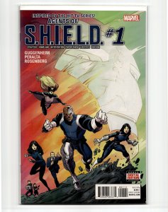Agents of S.H.I.E.L.D. #1 (2016) S.H.I.E.L.D. [Key Issue]