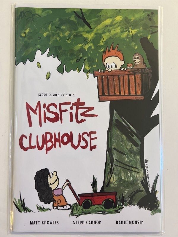 Misfitz Clubhouse Nate Johnson ComicTom101 Variant | Scoot 2022 | NM 