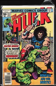 The Incredible Hulk #211 (1977) Hulk