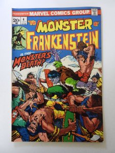 The Frankenstein Monster #4 (1973) VF- condition