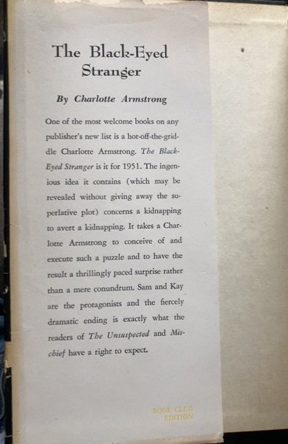 The black-eyed stranger, Armstrong, 1951