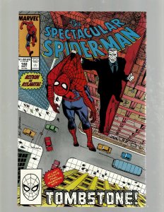 Spectacular Spider-Man # 142 NM Marvel Comic Book Tombstone Goblin Rhino J450