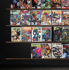 Huge Lot 150+ Comics with Extraordinary X-Men, X-Force, Marauders & More!