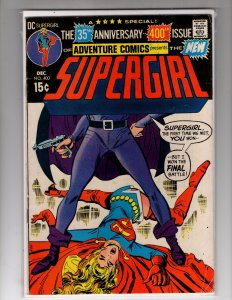 Adventure Comics #400 (1970) New Supergirl Costume ~ Bronze DC / ID#19