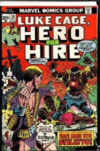 Hero for Hire #16 (1973) Luke Cage