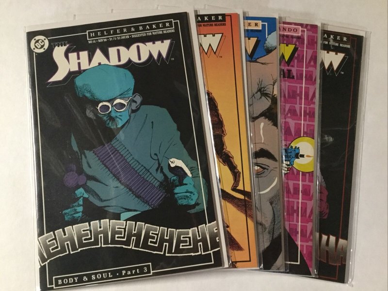 The Shadow 1-18 Annual 1 2 Lot Set Run Nm- Near Mint- Dc Comics