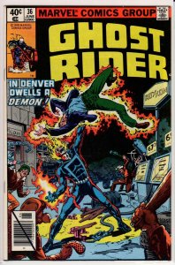 Ghost Rider #36 Direct Edition (1979) 8.5 VF+