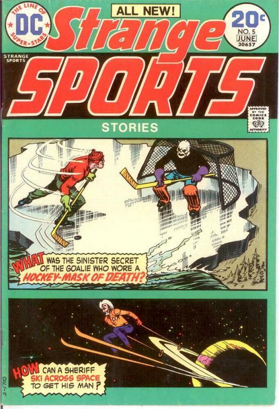 STRANGE SPORTS STORIES 5 VF-NM June 1974 COMICS BOOK