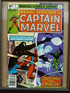 MARVEL SPOTLIGHT ON CAPTAIN MARVEL #4 VF (Marvel 1980). P03